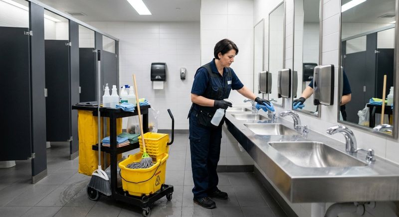 Commercial Restroom Cleaning in Denton, TX