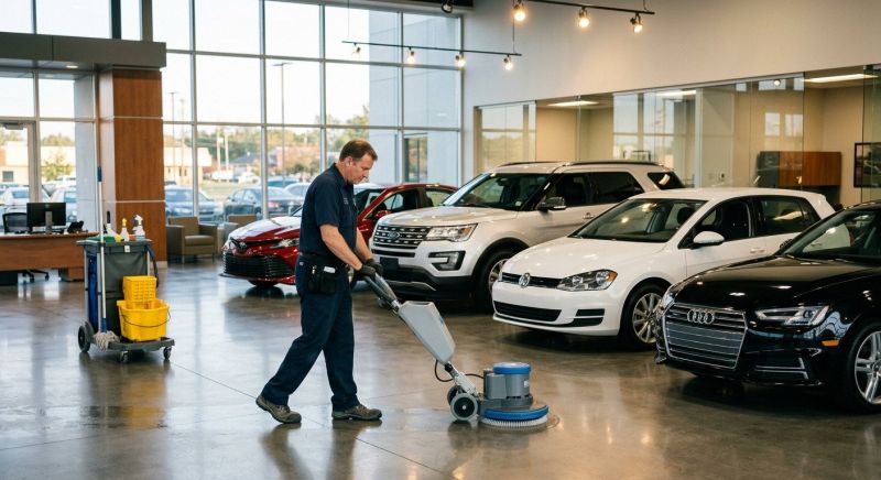 Automobile Dealership Cleaning in Shreveport, LA