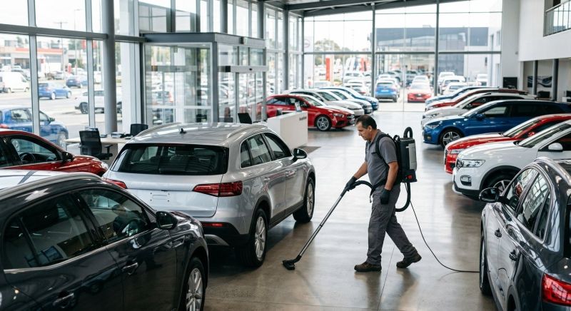 Automobile Dealership Cleaning in Denton, TX