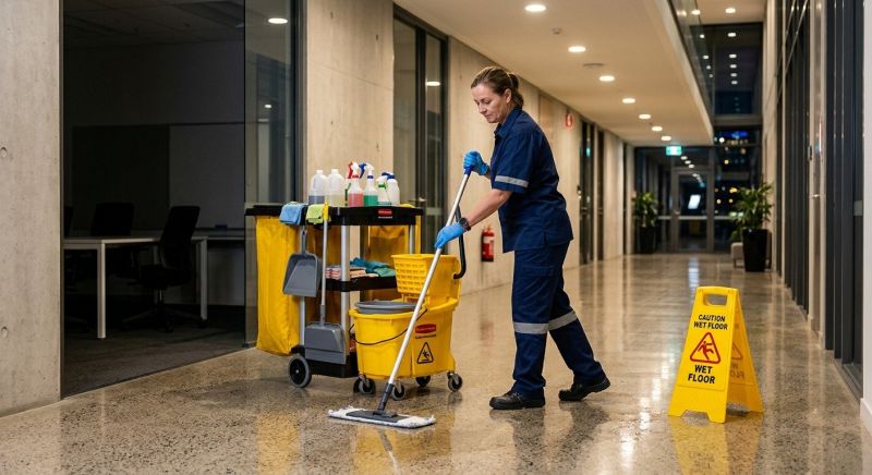 Commercial Floor Cleaning in Denton, TX