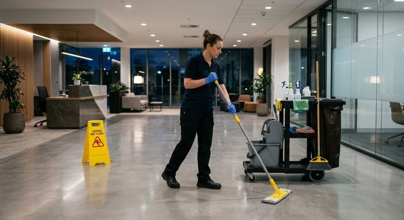 Commercial Floor Cleaning in Frisco, TX