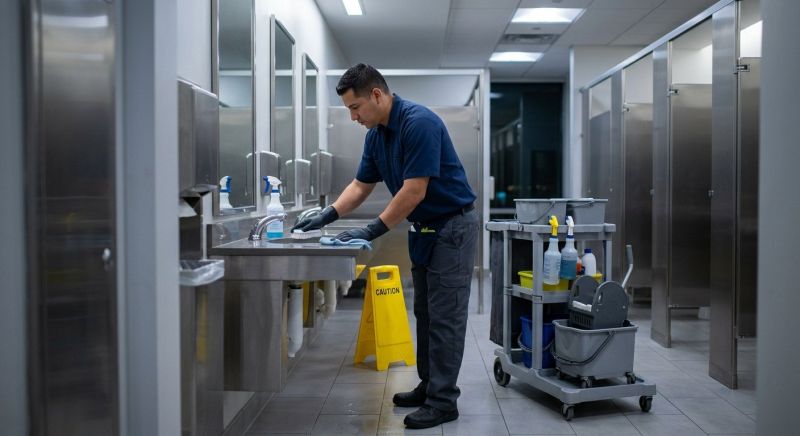 Commercial Restroom Cleaning in Frisco, TX