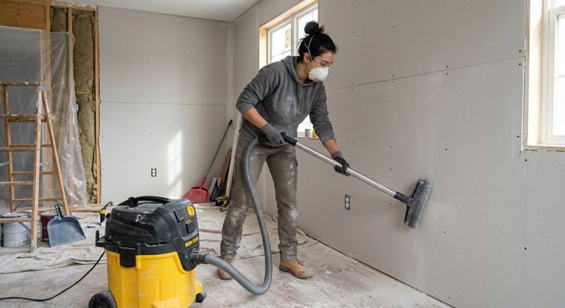 Drywall Dust Cleaning in Newark, DE