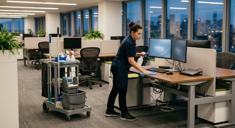 Office Bathroom Cleaning in Georgetown, TX