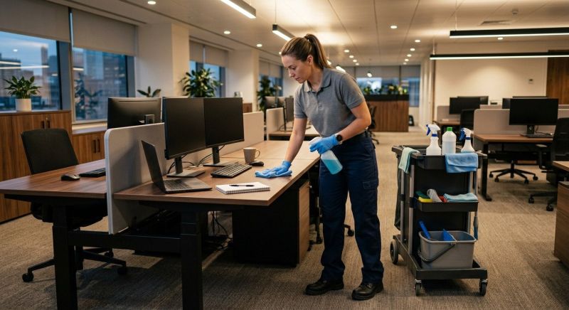 Office Bathroom Cleaning in Mckinney, TX