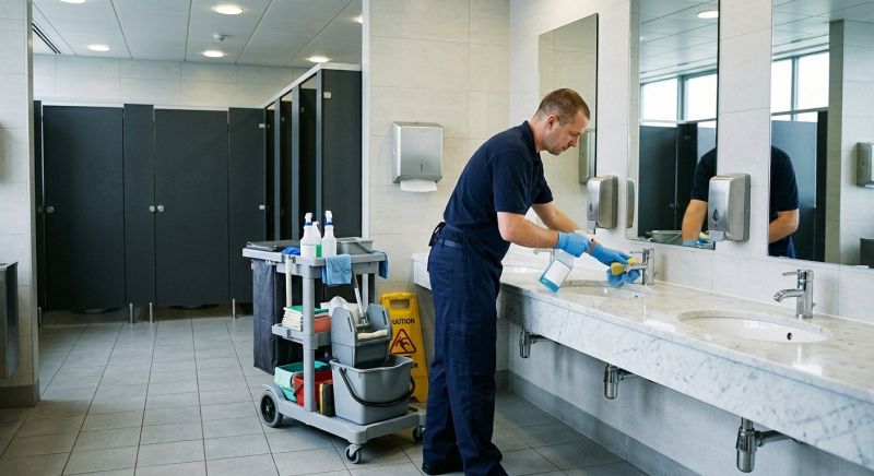 Office Bathroom Cleaning in Denton, TX