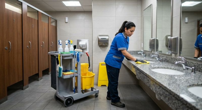 Office Bathroom Cleaning in Boerne, TX